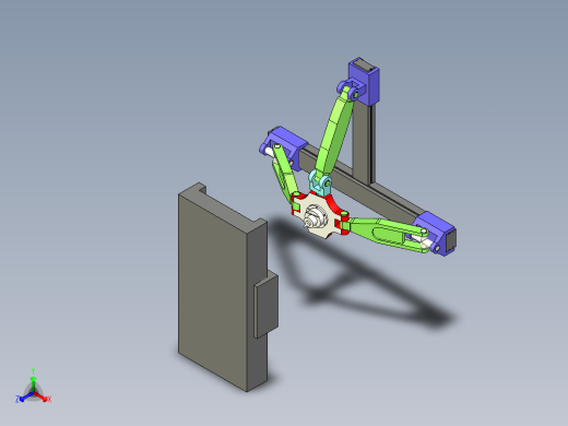 一种混联五轴机床AB式结构设计及运动仿真sw17可编辑