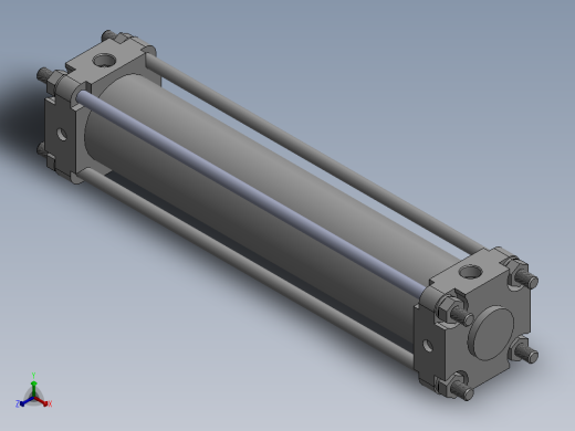 CA2BH63-300标准气缸