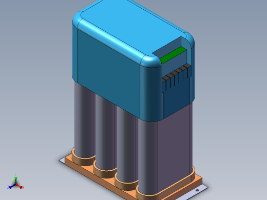 solidworks智能电容器模型