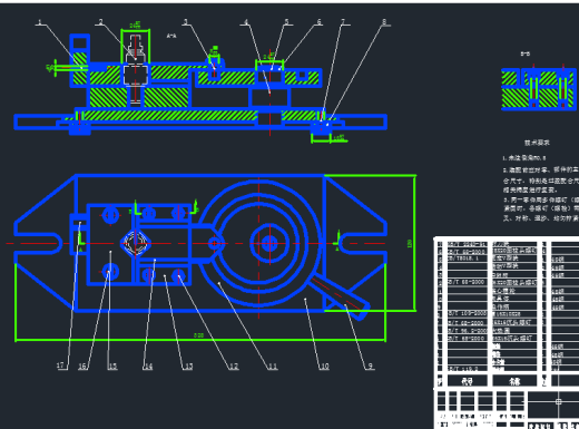 制定小卡轴（如下图）的加工工艺，设计铣8的铣床夹具缩略图