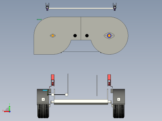 移动式锯木机后视缩略图