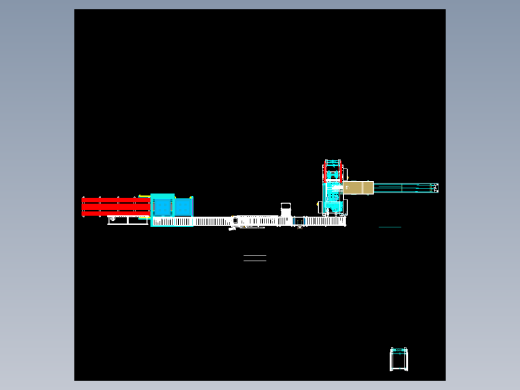纸箱包装托盘堆垛机3D数模图纸 AUTOCAD设计 dwg格式