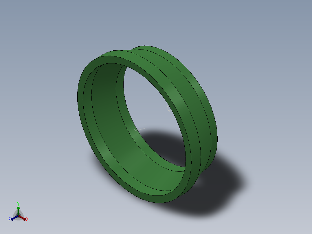 直管 (10)正等轴测图