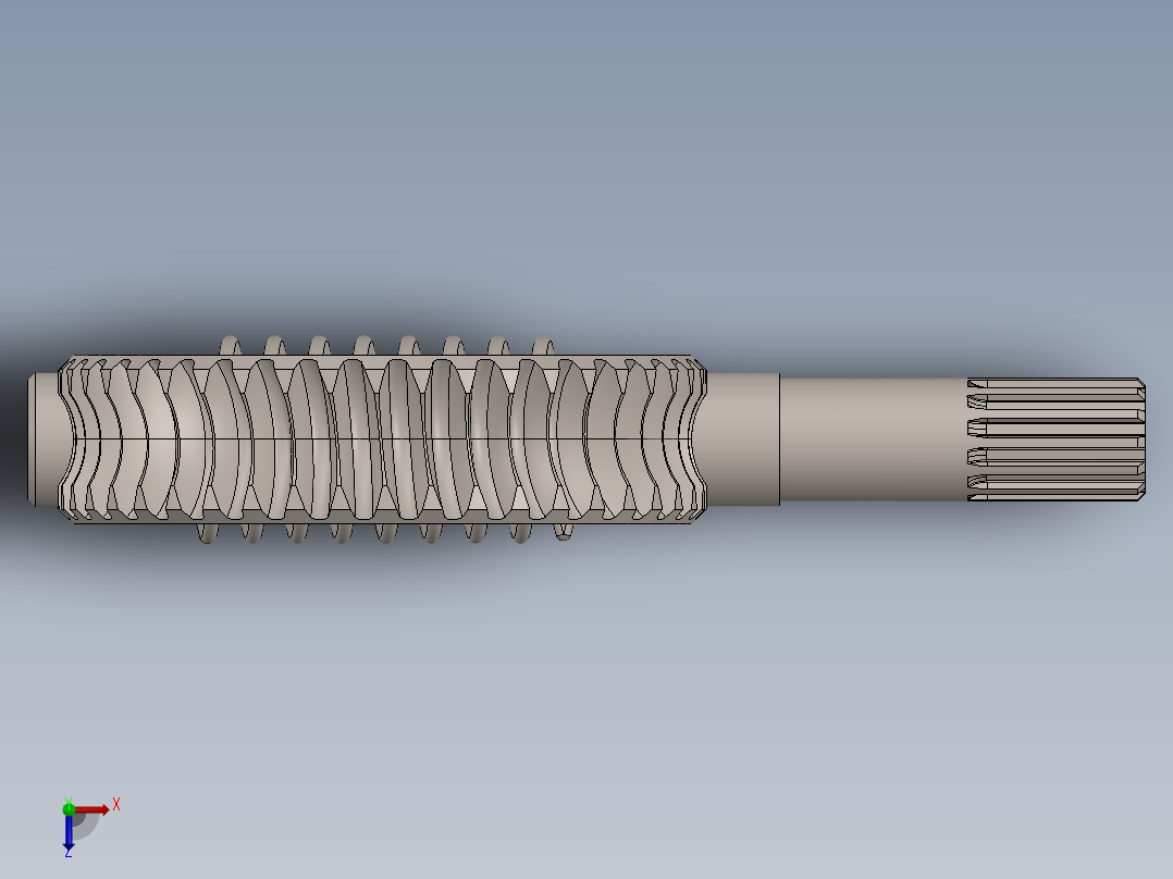 齿轮啮合 (143)俯视图