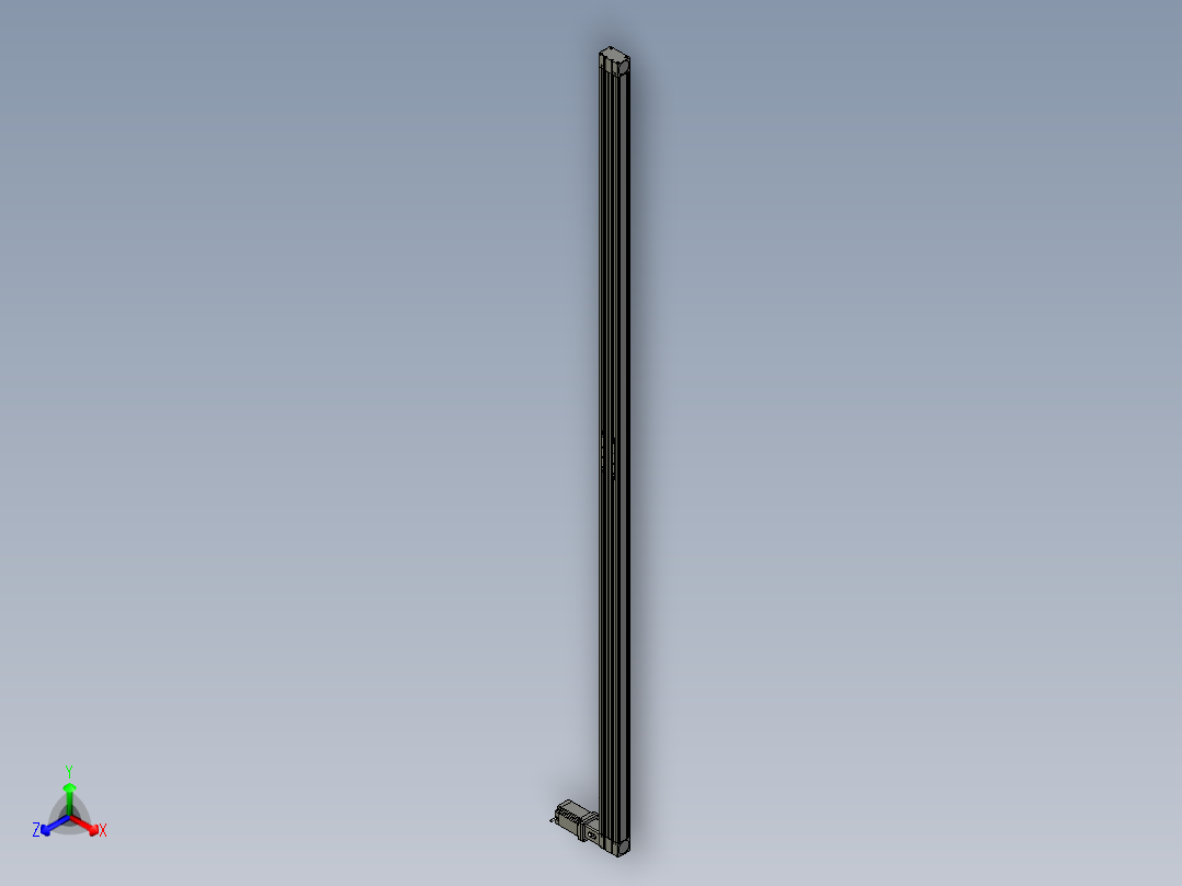 模组FBL100E3200-R正等轴测图