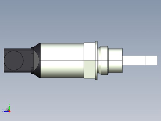 超声波设备TH-69mm-2.72in-SS-OUTPUT-2-wire-DC-DIN-CONNECTOR-BSP-THREAD-ATEX右视缩略图
