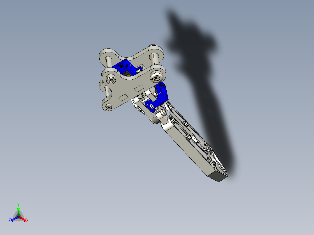 机械爪 3D图纸 (64)正等轴测图