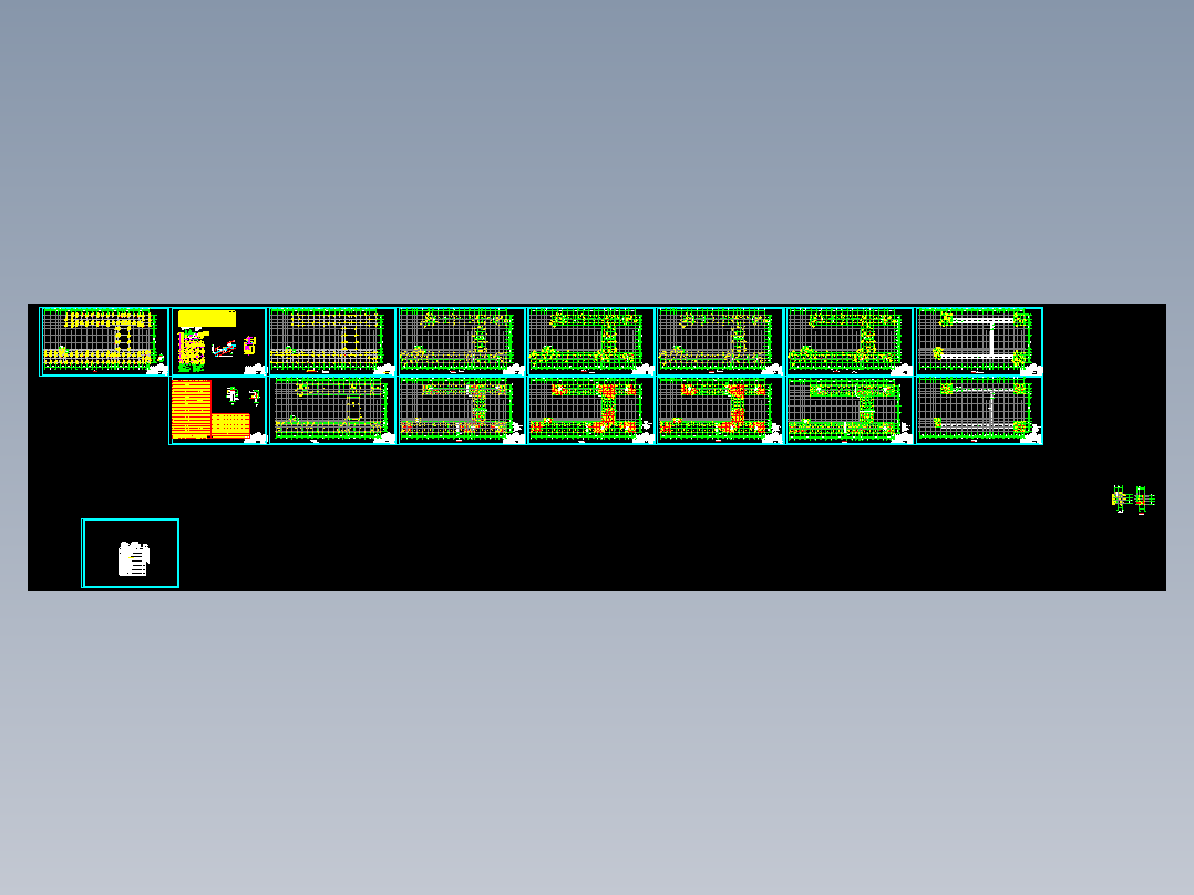 6547.43㎡四层框架综合教学楼工程预算书（工程量计算、CAD图纸）
