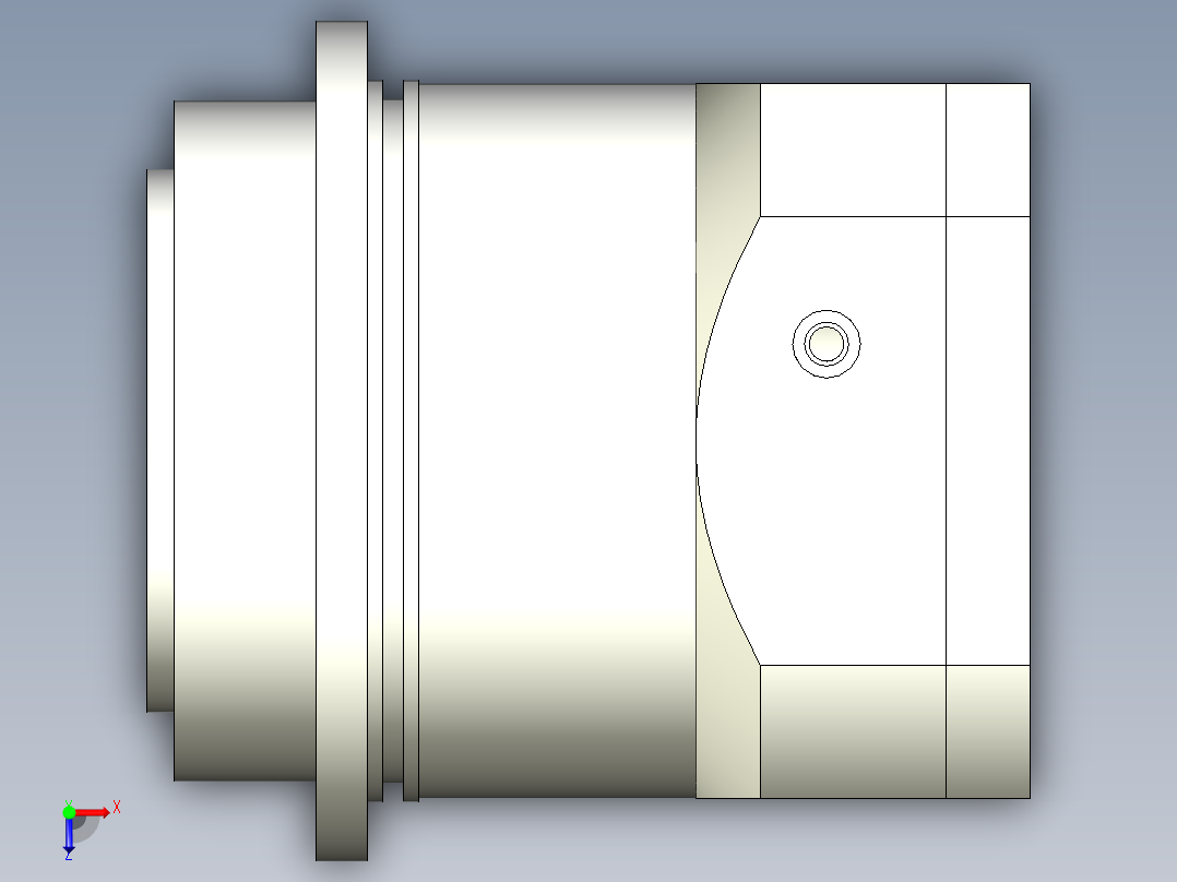 直齿PLH200-L1 42-114.3-200-M12.stp俯视图