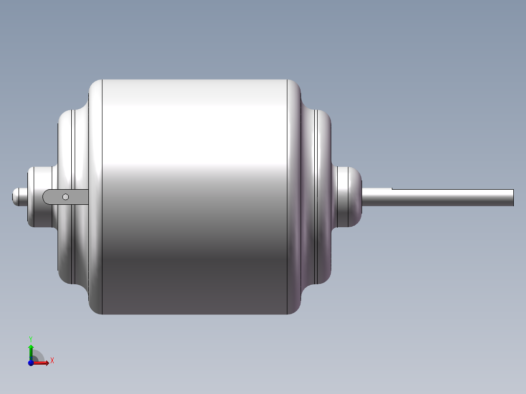 仿微车床前视图