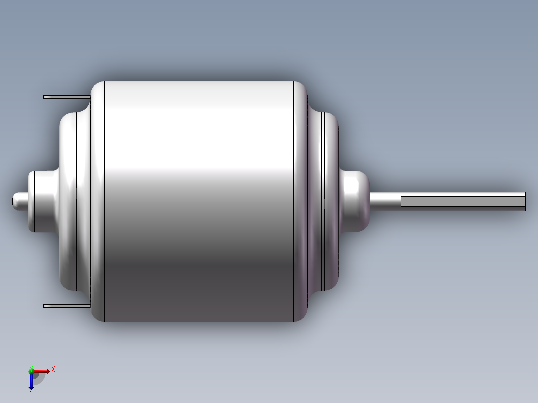 仿微车床俯视图