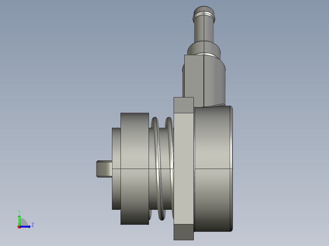 压缩机 Aprilia SR Ditech--igs stp左视图