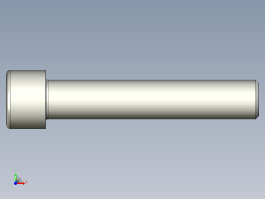 螺钉-DIN_912-M24x130.stp前视缩略图