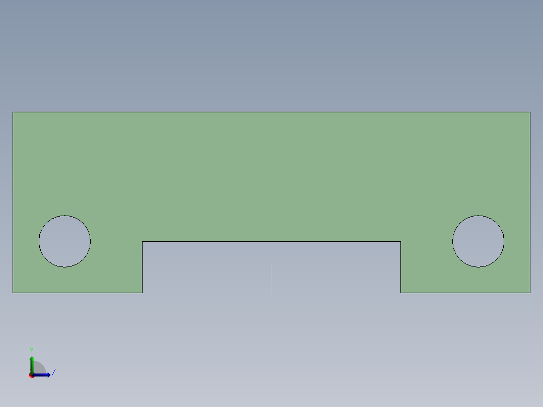 S12 滑板凸轮左视图