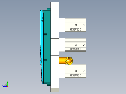 CS19-C-CNC4笔记本CNC工装夹具三维模型-180926右视缩略图