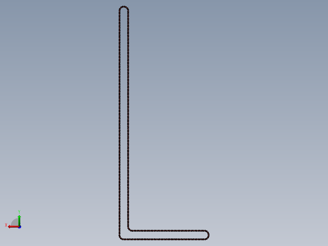 红外线流水线烤箱方案（sw18可编辑+cad）后视图