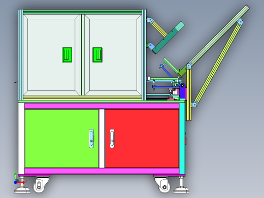 纸片折纸设备step前视缩略图