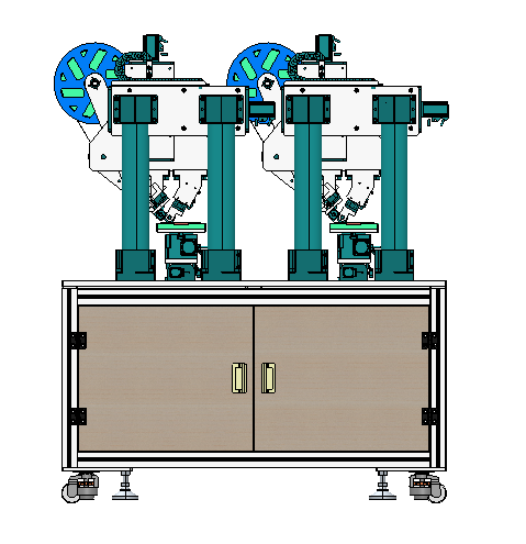 双工位贴胶带设备sw18