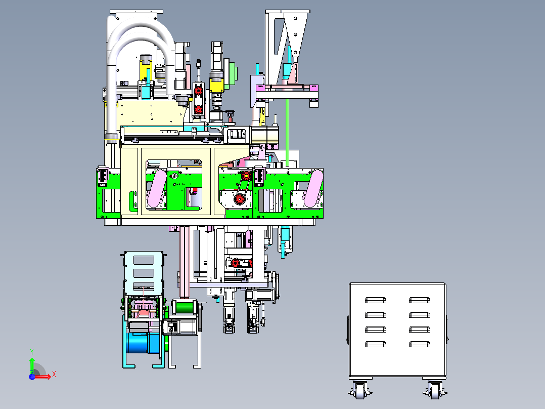 hone音量键密封圈组装机sw20可编辑前视图