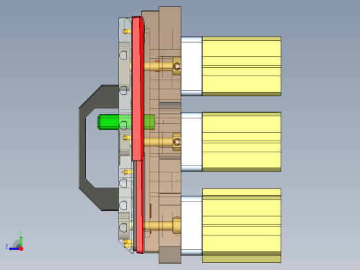 UX363-C-笔记本CNC工装夹具三维模型CNC1-新工艺验证-0103右视缩略图