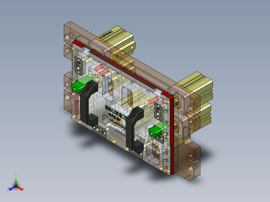 UX363-C-笔记本CNC工装夹具三维模型CNC1-新工艺验证-0103正等轴测图