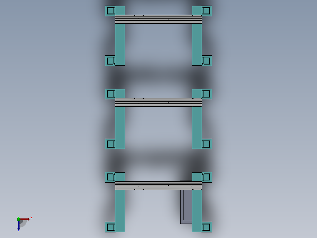 电控柜、锂电池注液孔激光自动封孔机_1741俯视图
