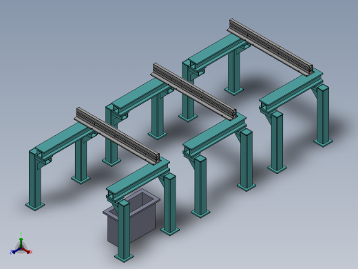 电控柜、锂电池注液孔激光自动封孔机_1741正等轴测缩略图