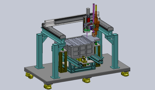 电控柜、锂电池注液孔激光自动封孔机_1741缩略图