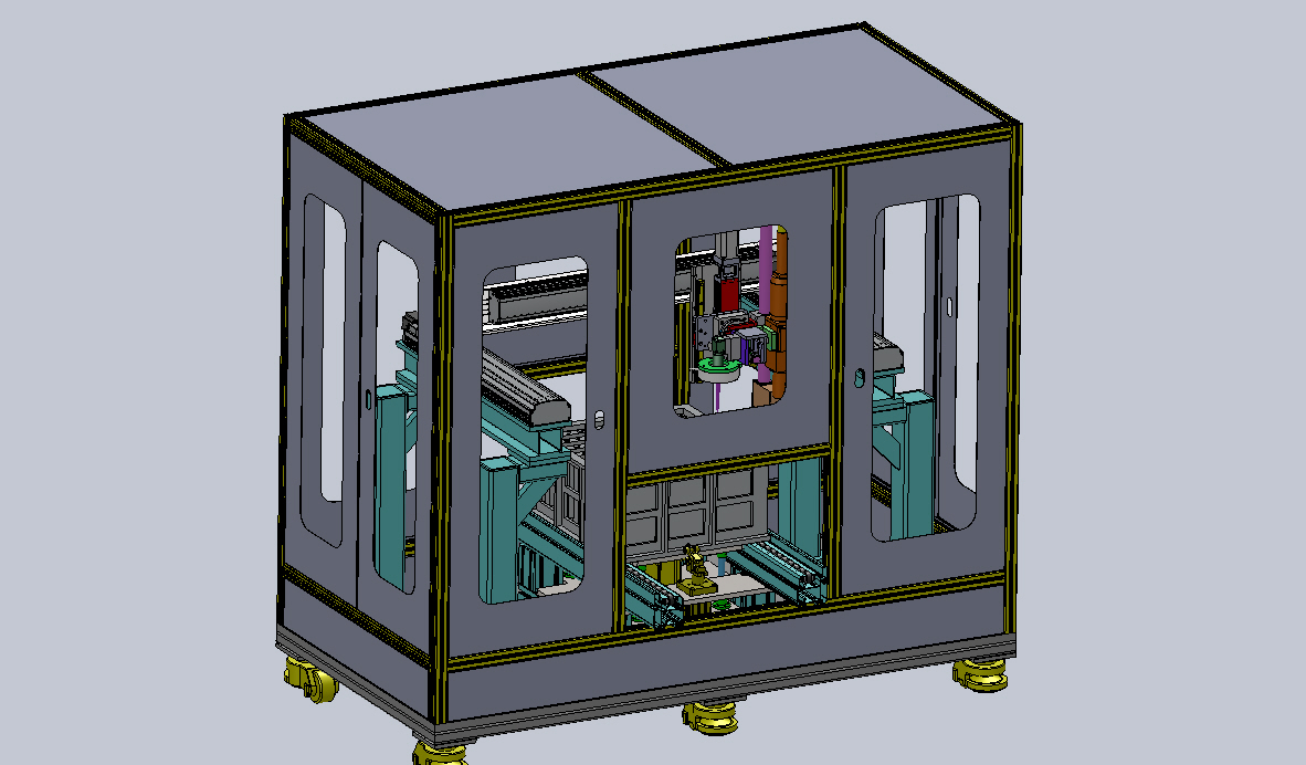 电控柜、锂电池注液孔激光自动封孔机_1741
