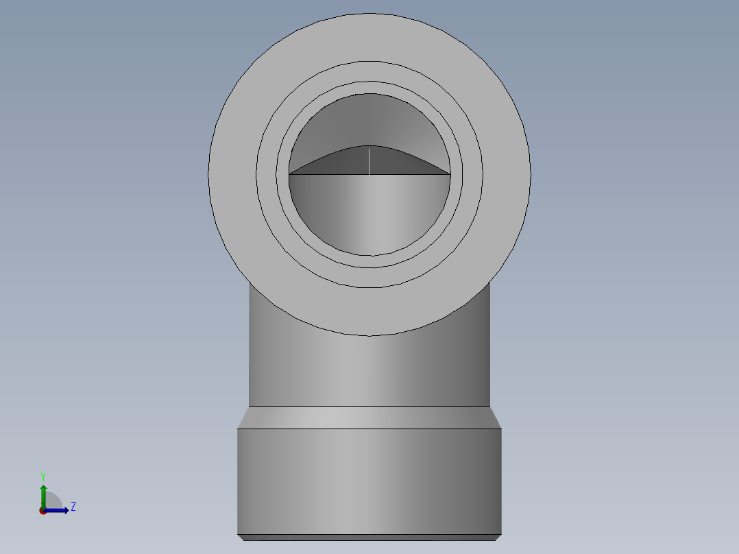 法兰接头、1DFS9-52-24左视图