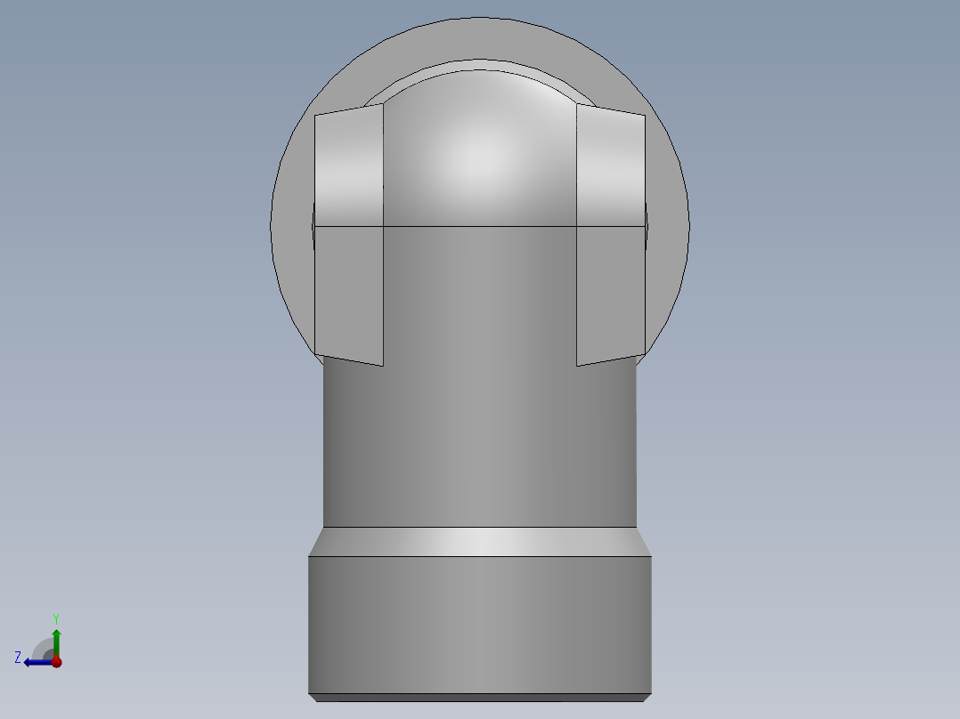 法兰接头、1DFS9-52-24右视图