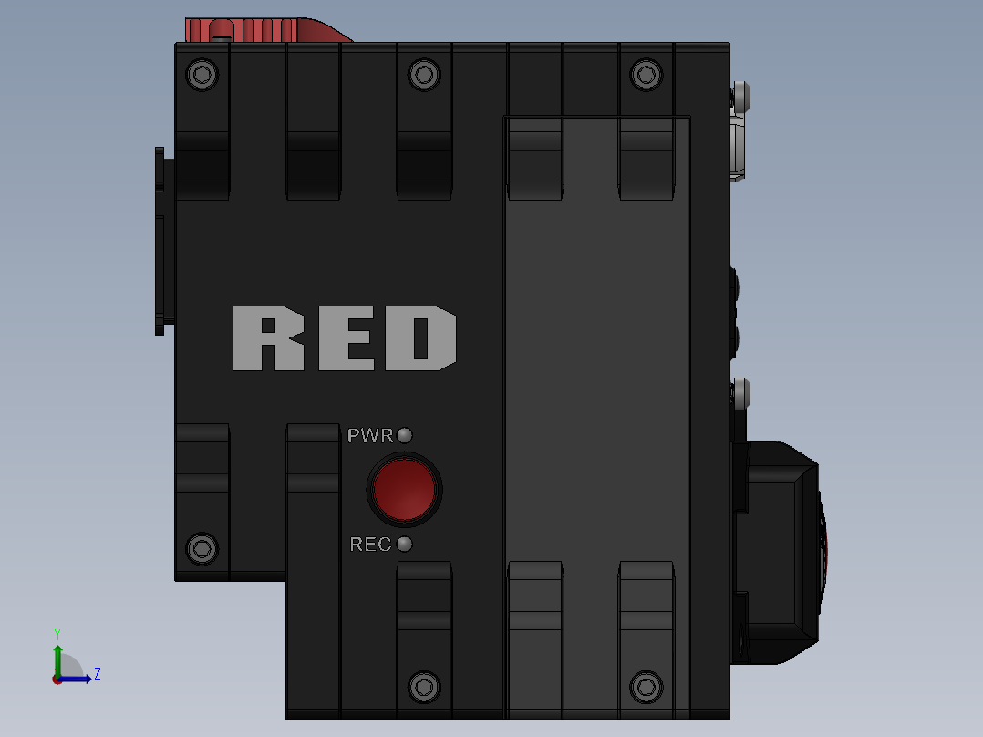 相机、摄像头(46)左视图