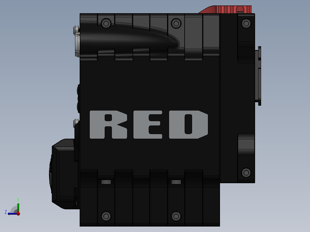 相机、摄像头(46)右视图