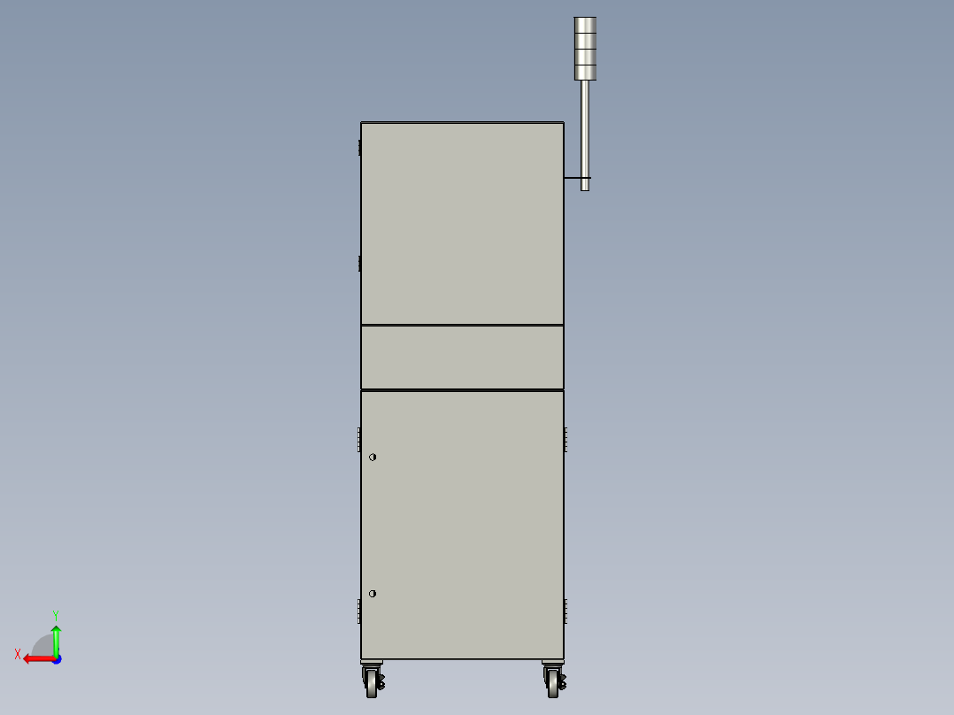 B2004622-移动控制柜后视图