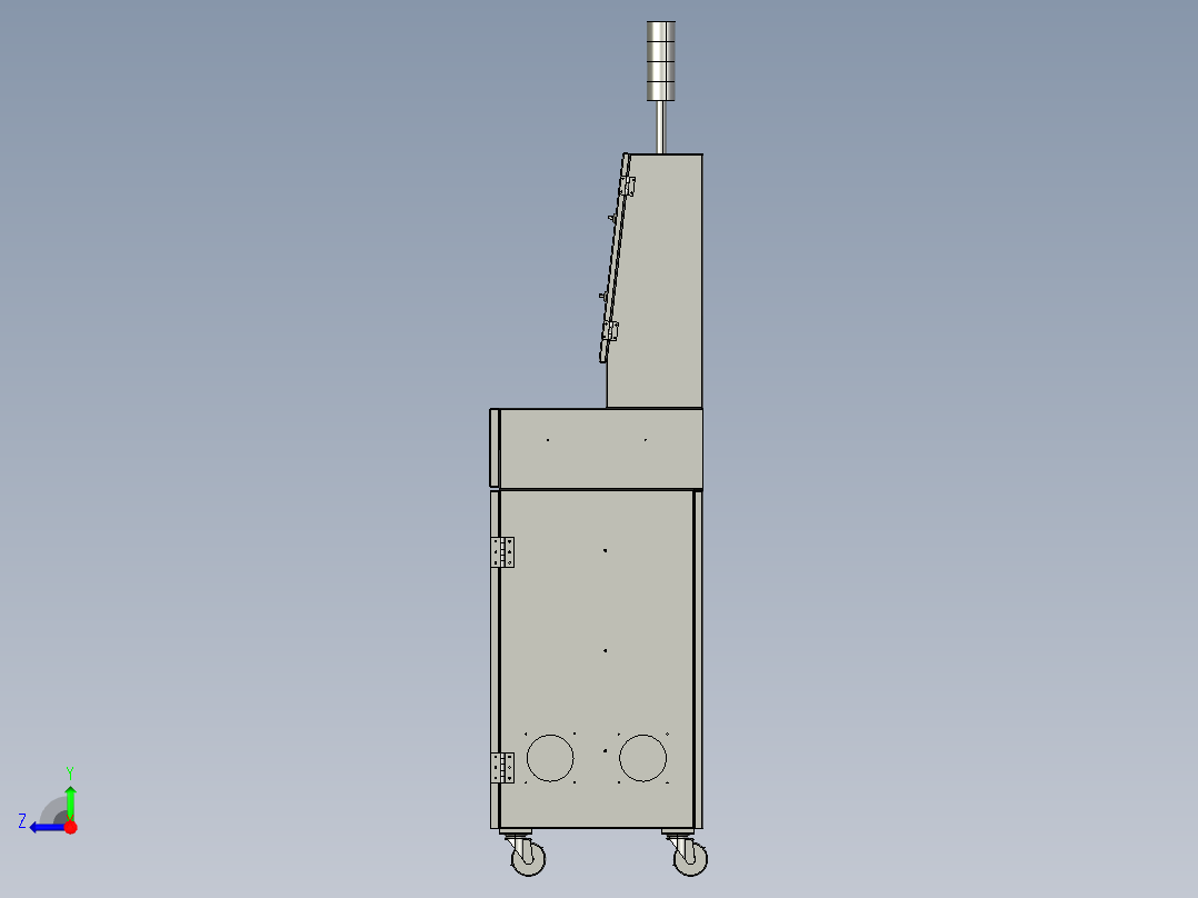 B2004622-移动控制柜右视图