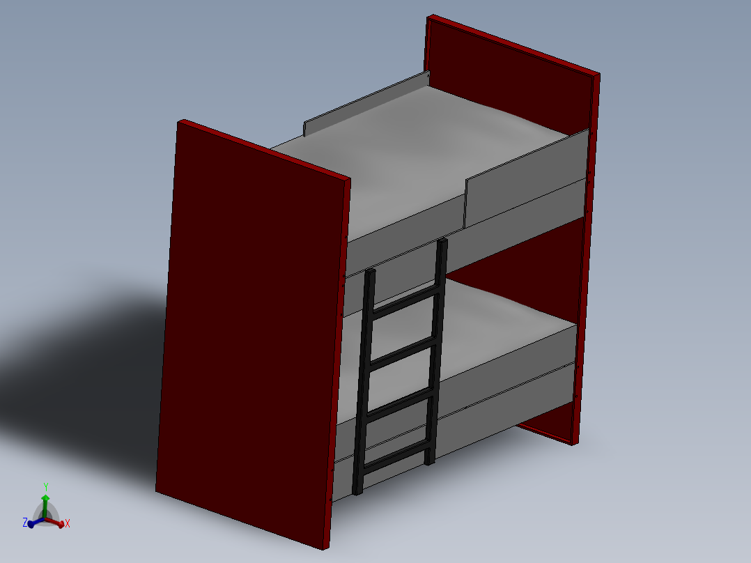上下床铺铺位设计