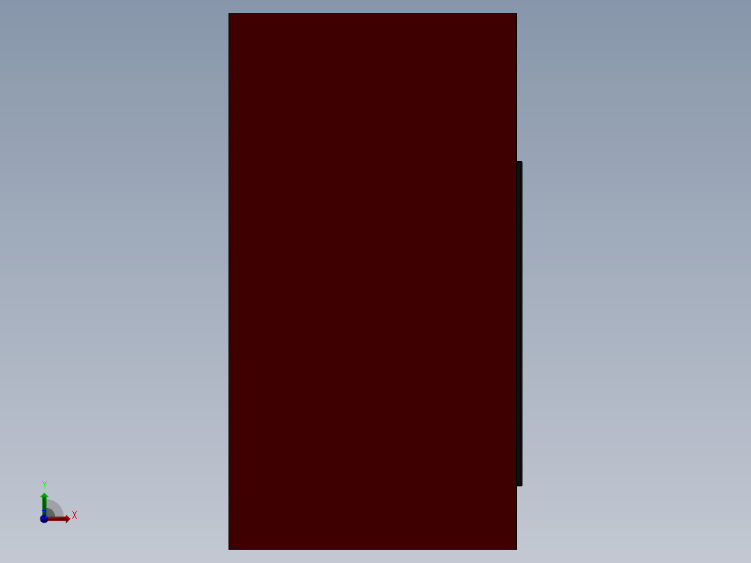 上下床铺铺位设计前视图