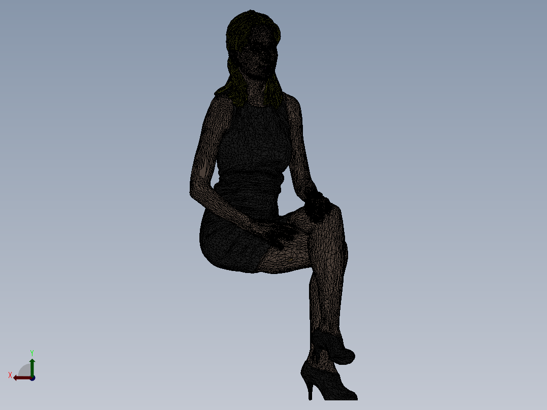 人体模型(6)后视图