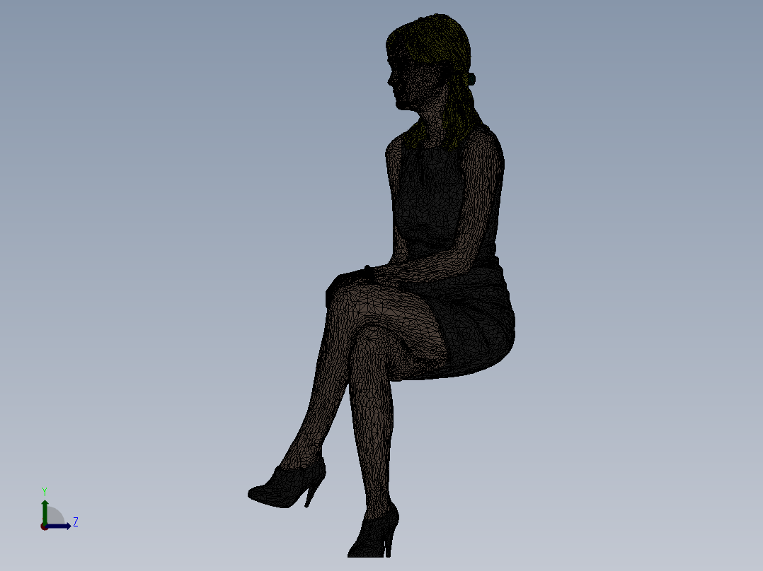 人体模型(6)左视图