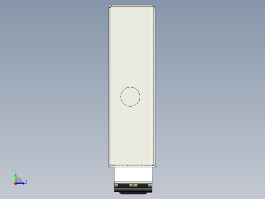 A0003382-PDU 带 2P 断路器和电表左视缩略图
