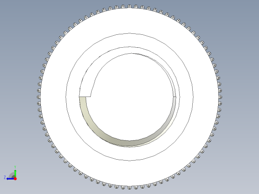 螺栓 3D模型SolidWorks三维设计图右视缩略图