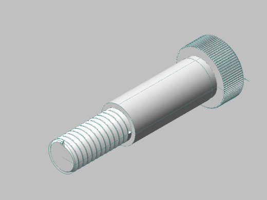 螺栓 3D模型SolidWorks三维设计图缩略图