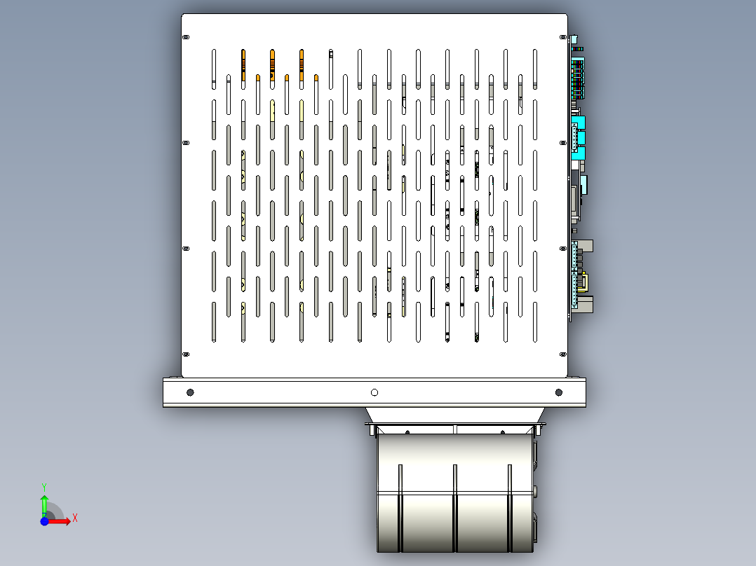 IGBT逆变模块前视图