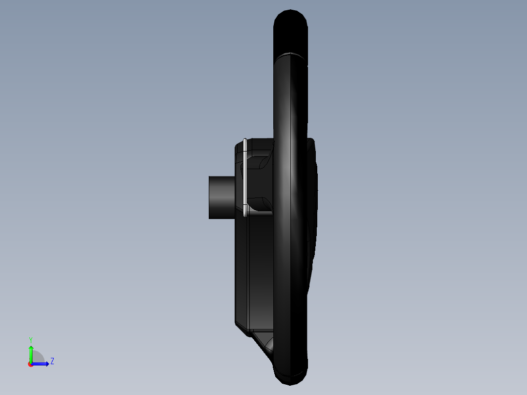 阿斯顿·马丁方向盘左视图