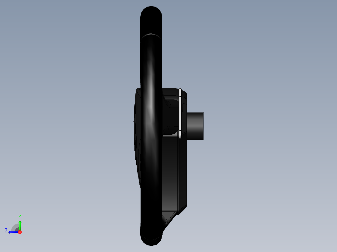 阿斯顿·马丁方向盘右视图