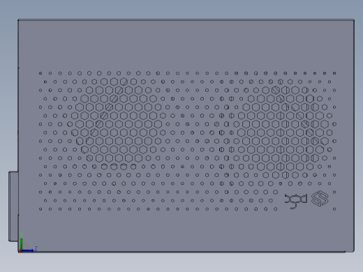 bsbirdi microatx电脑机柜119左视缩略图