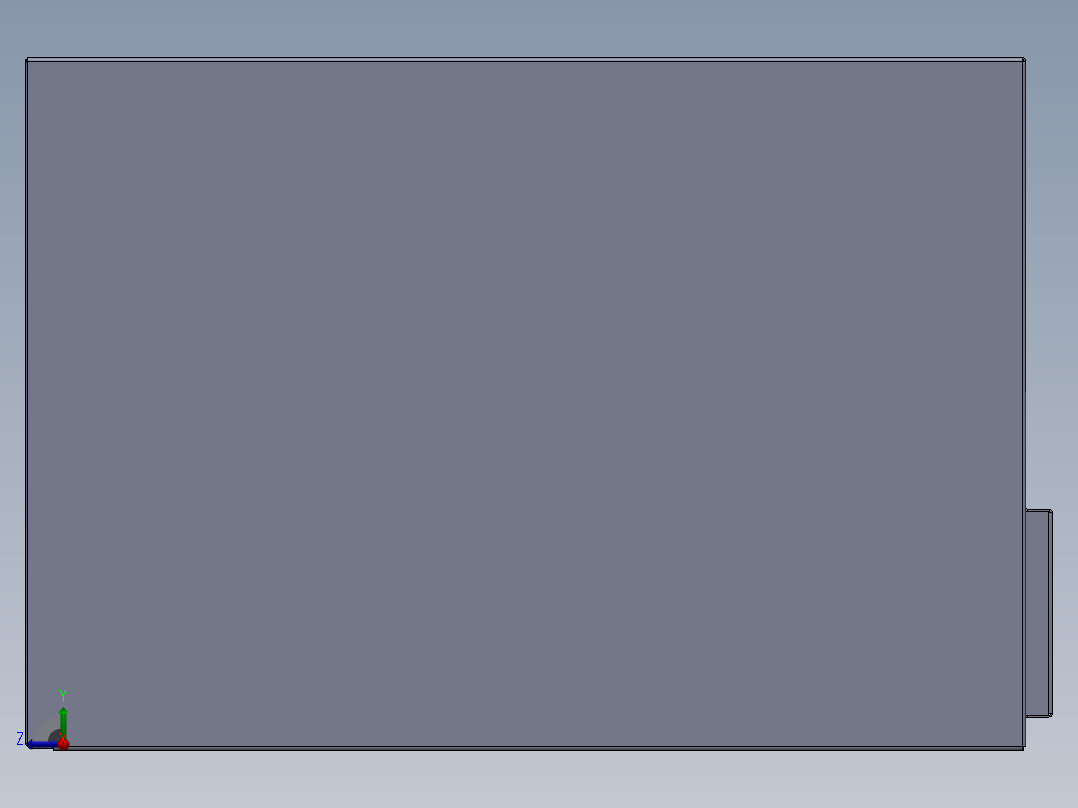 bsbirdi microatx电脑机柜119右视图