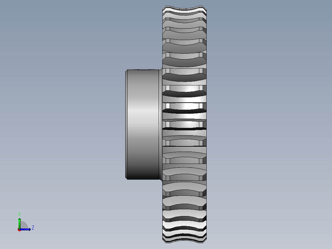 焊接定位器左视图