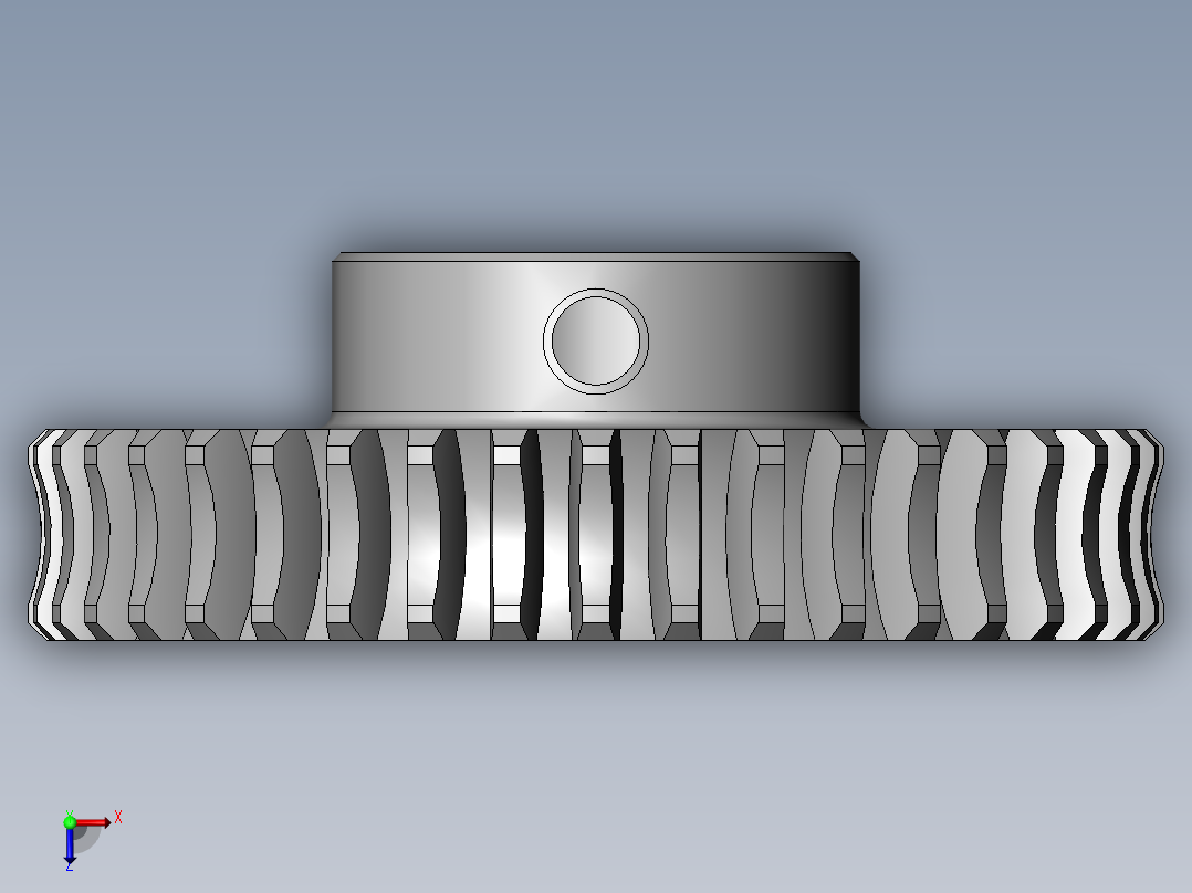 焊接定位器俯视图