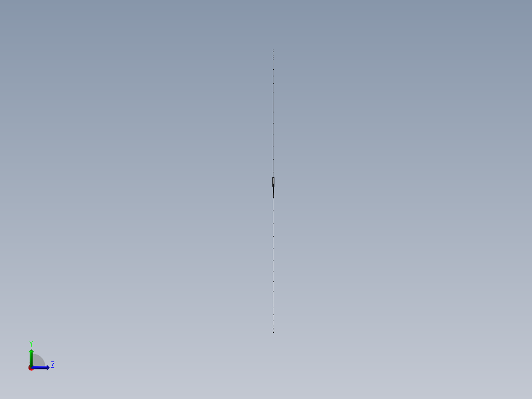 蒲公英刚毛扑翼左视图